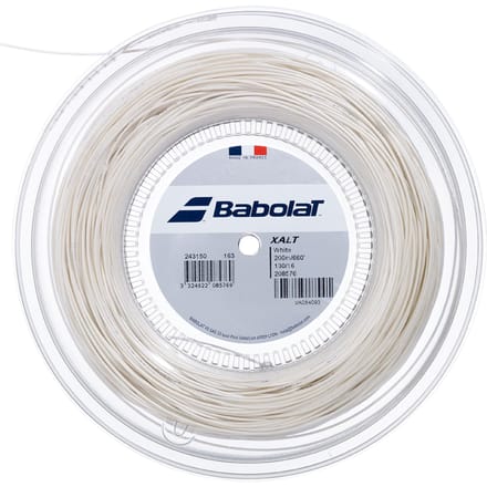 Babolat Xalt 200m Rol Tennissnaar Snaar Dikte: 1.30,Kleur: Wit
