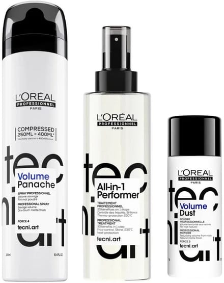 L'Oréal Professionnel - Tecni.Art Fluffy Hair Set - 250+190ml+7gr