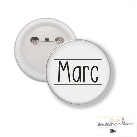 Button Met Speld 58 MM - Marc