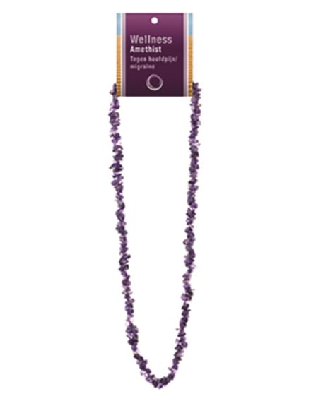 Amethist splitketting + kaart