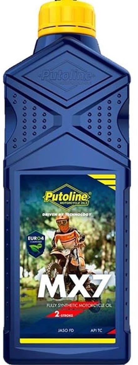 Putoline 2T Olie -Off road - Vol synthetisch - 1L fles