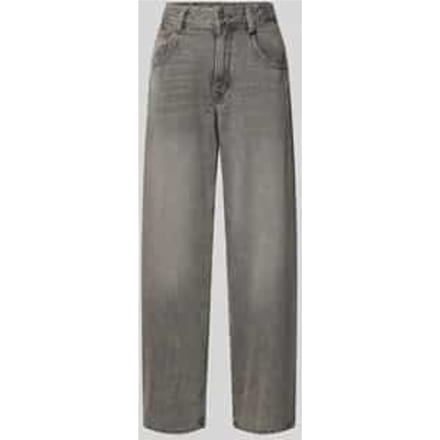 Loose fit jeans met 5-pocketmodel