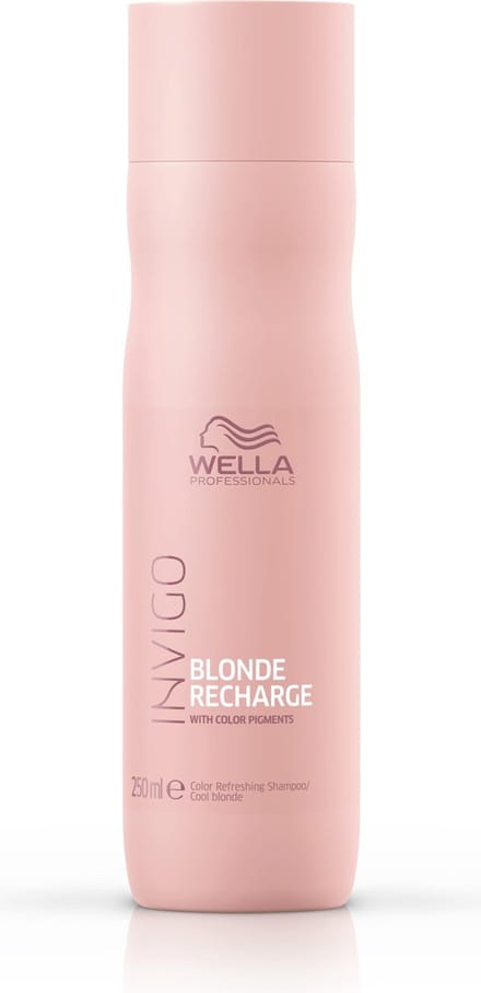 Wella - Invigo Cool Blonde Recharge Cool Blond Shampoo - 250ml