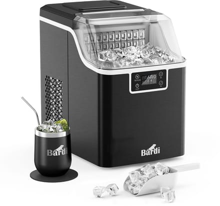 Bardi ijsblokjesmachine – 3,2 l – lcd display – zwart