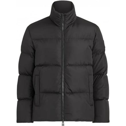 Belstaff Grid Paxton Zwarte Donsjas