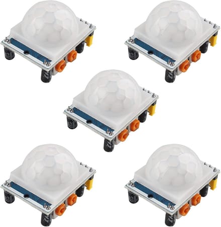 5 Stuks PIR Bewegingssensor Module voor Automatische Verlichting en Veiligheidssystemen