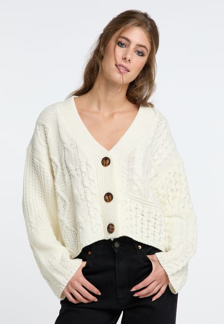 IZIA Cropped Cardigan gaya