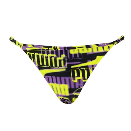 Puma Dames/Dames Repeat Logo Side Tie Bikinibroekje (Zwart)