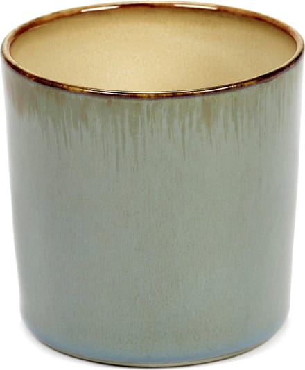 Serax Terres de Rêves Beker - Ø7,5 x H7,5 - Smokey Blue / Misty Grey - 8 stuks