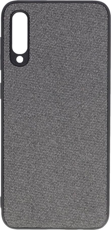 Shop4 - Samsung Galaxy A50 Hoesje - Harde Back Case Denim Grijs