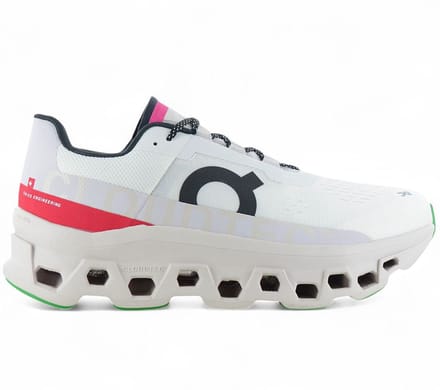 ON Running Cloudmonster - Chaussures de course pour homme Cloud Chaussures Ivoire-Perle 61.97655 ORIGINAL EU 40.5 US 7.5 blanc