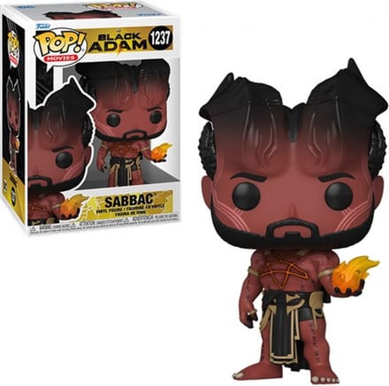 Funko Black Adam Verzamelfiguur DC Comics POP! Movies Sabbac 9 cm Multicolours