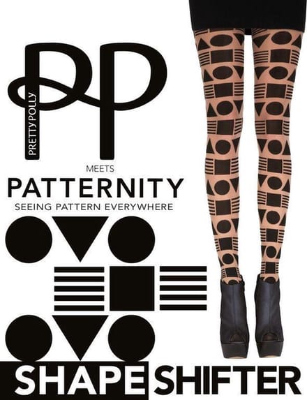 Patternity Meets Pretty Polly - Panty - Shape Shifter - Zwart - One SIze