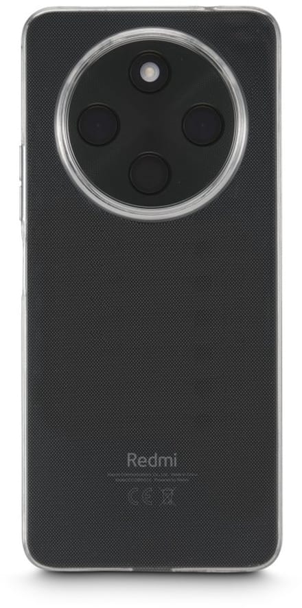 Hama hoesje geschikt voor Redmi 14C - Always Clear - Transparant