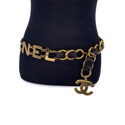 Chanel Vintage Metalen Riem