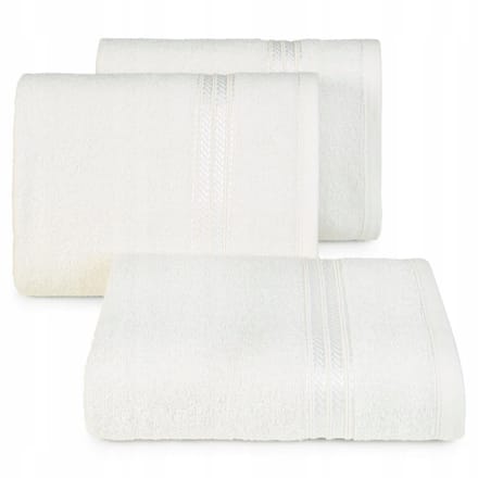 Lori Badhanddoek 50x90 cm - 100% Katoen, Crème