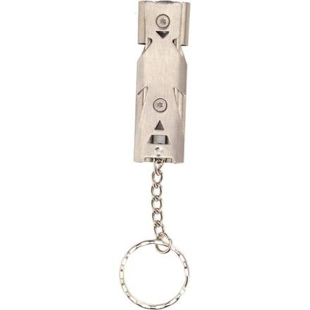 Vogeltrainingsfluitje RVS Multifunctioneel Draagbaar Vogel Ultrasoon Fluitje voor Papegaai white