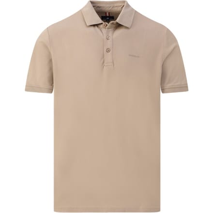 State of Art Poloshirt Piqué Beige - Maat L - Heren