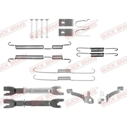 Toebehorenset, remschoenen QUICK BRAKE 105-0024S