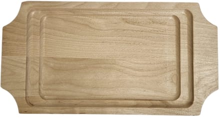 Mini houten onderzetter 26x20 cm – Michelangelo Parilla