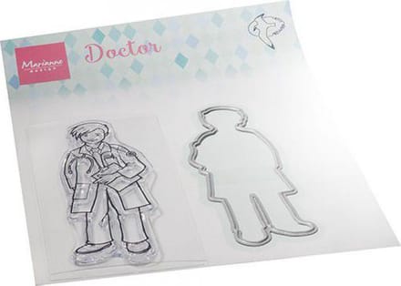 Marianne Design Clear stamps - Hetty's Doctor