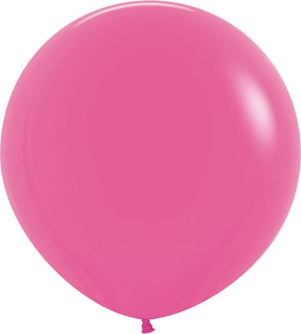 Sempertex, grote ballon, Latex, Fuchsia, 60 cm, 1 stuk(s)