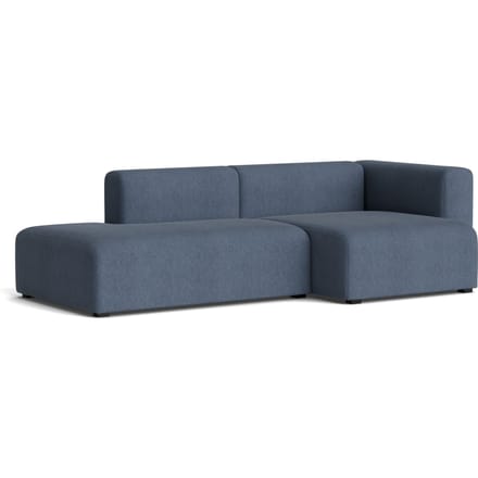 HAY Mags 2,5-zitsbank combinatie 3 rechts - HAYTurfBlueGrey