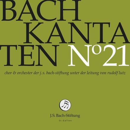 Chor & Orchester Der J.S. Bach Stiftung St. Gallen, Rudolf Lutz - J.S. Bach: Kantaten N° 21 (CD)
