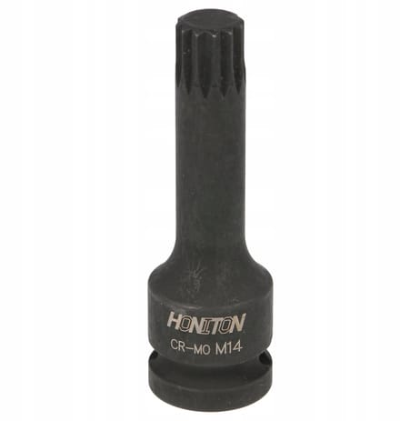 Honiton - Spline Impact Socket - M14 - 78mm - Chroom-molybdeenstaal