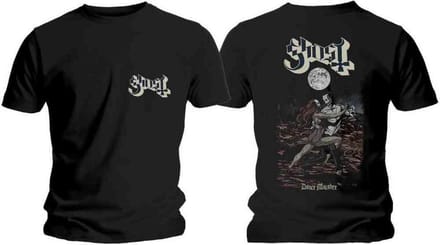Ghost - Dance Macabre Cover & Logo Heren T-shirt - S - Zwart
