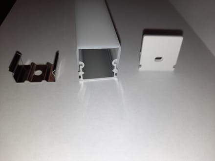 STYXX Aluminium profiel voor LED strips 21*14*3000mm