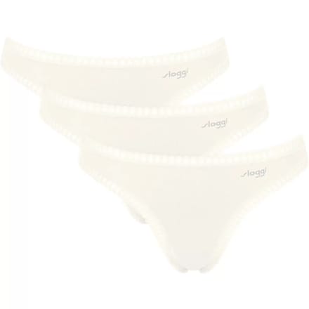 Sloggi Women GO Crush String (3-pack) - dames string - wit
