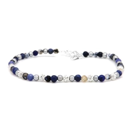 Karma 89052 - Blue Azura xxs - Enkelbandje