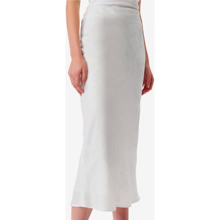 IRO Paris Carisa Pearly White Maat: 40 | Midi Rokken Outlet | Dames | Wit