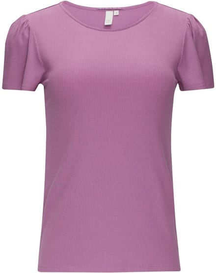 Q/S designed by - T-shirt - Maat S - Vrouwen - Paars - Modal