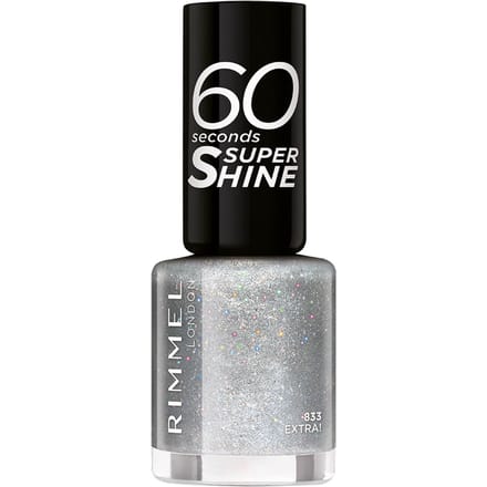 Rimmel London 60 SECONDS SPECIAL EFFECT Glitter Silver Extra! Silver