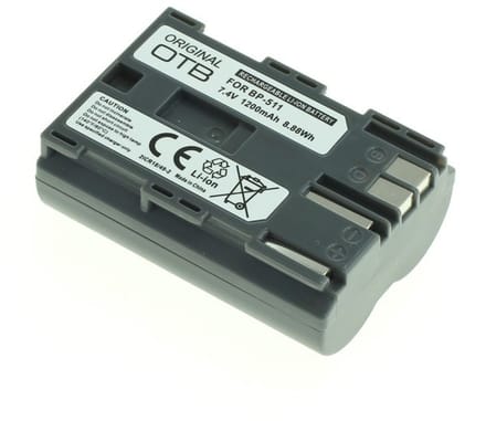 OTB Accu Batterij Canon BP-511 - 1200mAh
