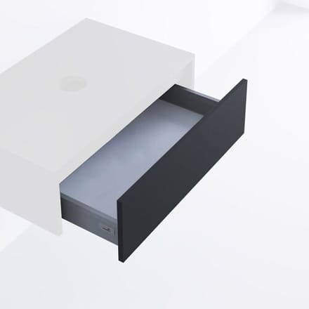 Megabad Profi Collection Art replacement pull-out with front without siphon cut-out for washbasin console Art. 21MF1004180I, 4998-21-045