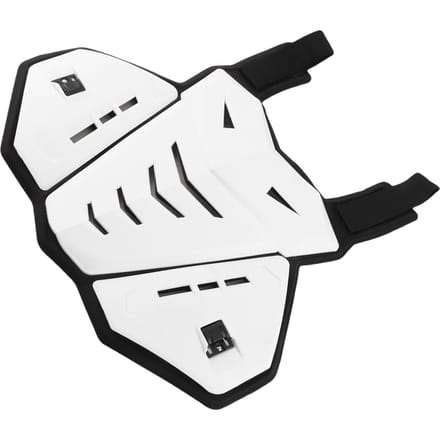 Veste Protectrice Durable pour Moto Gilet Blindé Stunt Racing Biker Protection Poitrine White
