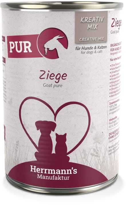 Herrmann's Honden Blikvoeding - Pure Geit - 400 g