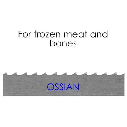 GGM Gastro (5 stuks) Bandsawblad Ossian - 1,65 m - vertanding 8 mm