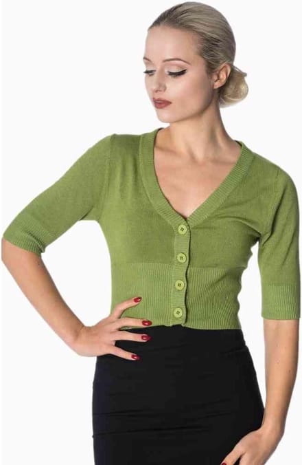 Dancing Days - OVERLOAD Cardigan - XL - Groen