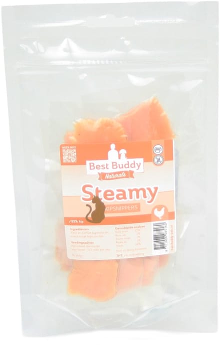 Steamy Kipsnippers - Trainingssnacks - Mono Proteïne - Best Buddy Pets