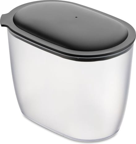 Voorraadpot, Ovaal, 1.4 L, As Grijs - Koziol | Connect