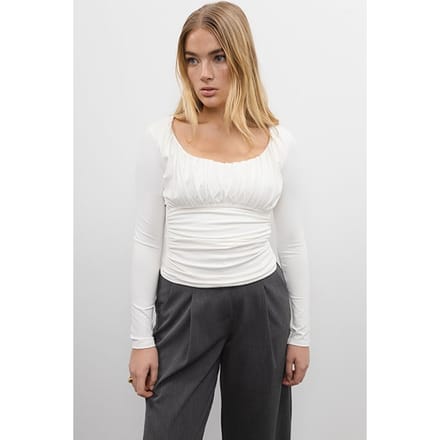 VIVEH Orixa Coconut Milk Größe: 38 | Longsleeves Outlet | Damen
