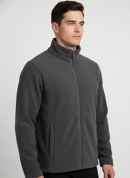ORN Albatross Fleece Vest – Grijs – 300 g/m² – Maat M