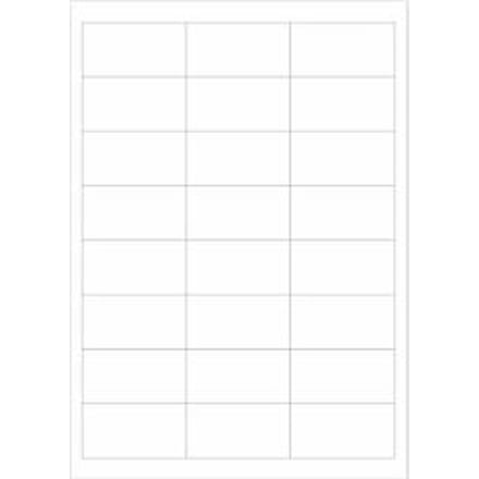 Schäfer Shop Select Universele etiketten, 64,6 x 33,8 mm, permanentklever 2400 stuks