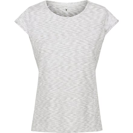 T-shirt Korte Mouwen Hiking Dames Textuurpatroon