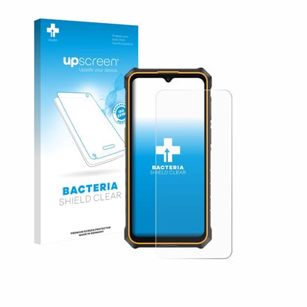 upscreen - Screenprotector voor Ulefone RugKing 3 Pro - Folie Beschermfolie transparant antibacterieel