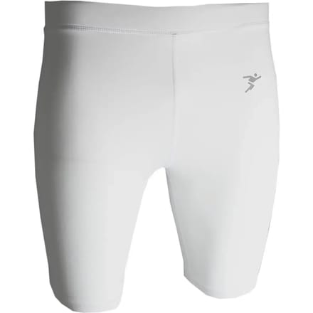 Precision Training Korte Thermobroek Heren Polyester Wit Mt S
